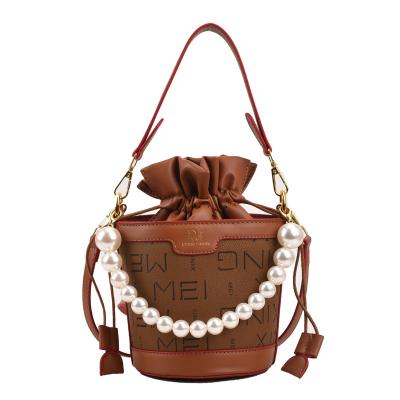 China Fashion Vlead brand leather bucket bag for women bolsa feminina OEM ladies customized high quality designer handbag for sale