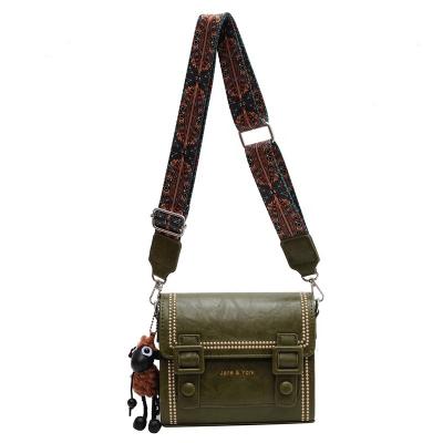 China Wholesale PU Leather Daily Used Style Cross Body Preppy Women Shoulder Sling Cross - Body Bags for sale