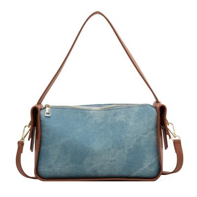 China Wholesale Daily Used Leather PU Style Cross Body Retro Women Shoulder Sling Cross - Body Bags for sale