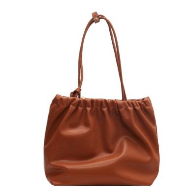 China Promotion Lady Large Capacity Felt Handbag Shoulder Bag PU Leather Shoulder Bags for sale