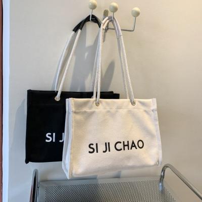 China Wholesale Good Quality Durable Lightweight Bulk Oversized Large Tote Bag Canvas Tote Bag Large Tote Bag On Sale for sale