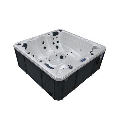 China Hot Sale 5 People Air Jets Modern Acrylic Whirlpool Massage Spa Hot Tub for sale