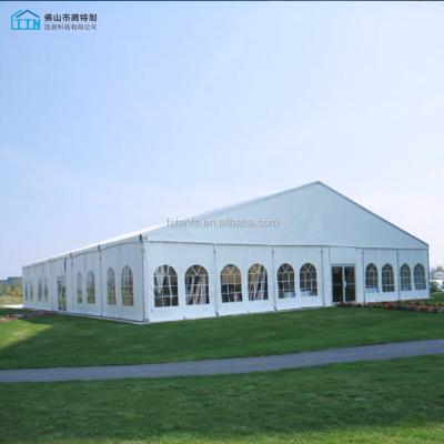 China UV-Resistant/Windproof/Waterproof Storage Aluminum Marquee Frame Luxury Wedding Tent for sale