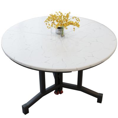 China Luxury Modern Space Saving Foldable Furniture Designs The Log Folding Dining Table Marble Folding Dining Table for sale