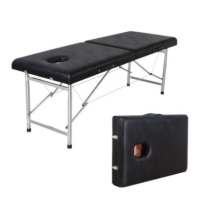 China Korea Modern Portable Massage Bed Beauty Spa Folding Massage Table for sale