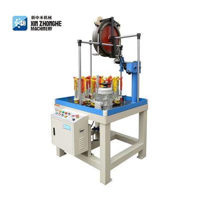 China Core spun/elastic/non-elastic rope cavity core 130 series Topline belt high speed braiding machine for sale