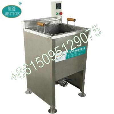 中国 Making Fried Food And Snacks Restaurant Single Tank Electric Deep Fryer Machine 販売のため