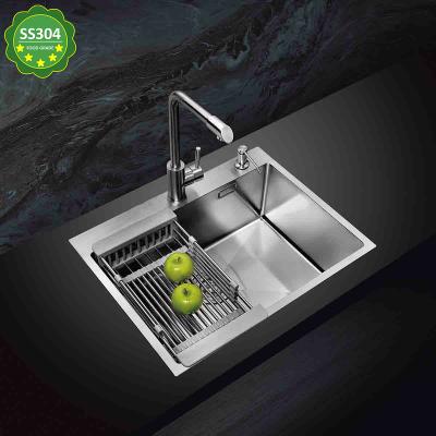 China LED Light Stainless Steel New Design Automatic Sensor Faucet Pull Out Basin Faucet Kitchen Gourmet Faucet for sale