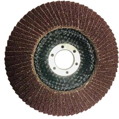 China 72 Pages High Quality Red Sand Fin Polishing Abrasive Disc For Stainless Steel for sale