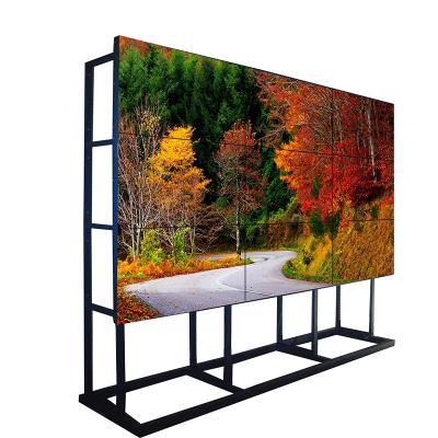 China 55iinch Indoor LG 1.8mm LCD 4K Video Wall with DP Loop and 4K Daisy Chain Controller for sale