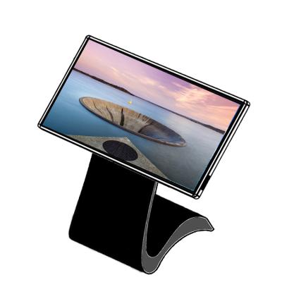 China Open Frame 43 Inch LCD Advertising Display Kiosk S Shape Way Finding Information Android Windows OS Touch Screen Kiosk for sale