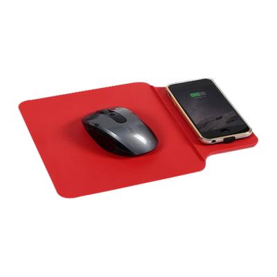 China 2022 New Heaven And Earth Wind Solid Color Mobile Phone Mouse Pad Wireless Charging Mouse Pad for sale