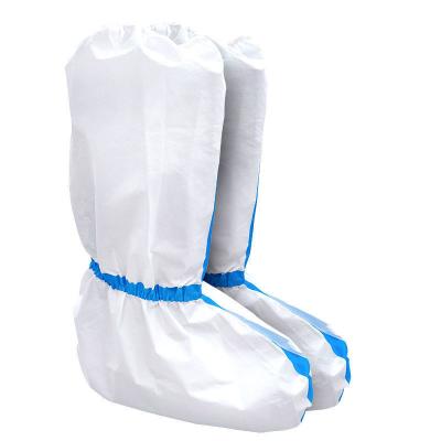 China Lightweight Wholesale Dust Make Resistant PE/CPE Disposable Plastic Outdoor Shoe Cover Waterproof Shoe Cove for sale