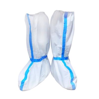 China Various Thickness Lightweight Waterproof Disposable PE Plastic CPE Shoe Cver for sale