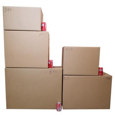 China Recycled Materials Delivery Cardboard Box Packaging Large Cardboard Storage Box Cardboard Manufacturer for sale