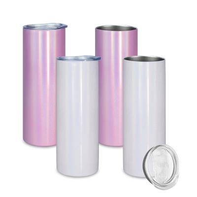 China Sustainable Custom 20oz Cups Double Wall Stainless Steel Drinking Mugs Pink Blue Black Purple White Tumbler Wine Tumbler Sublimation for sale