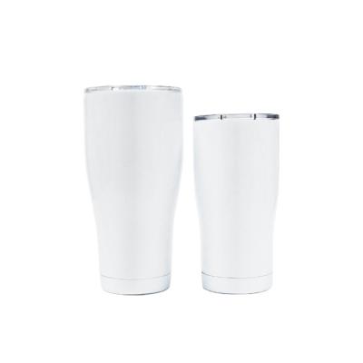 China Wholesale 20oz 30oz Double Wall Stainless Steel Curve Sublimation Tumblers Coffee Travel Mug Viable Thermal Tumbler for sale