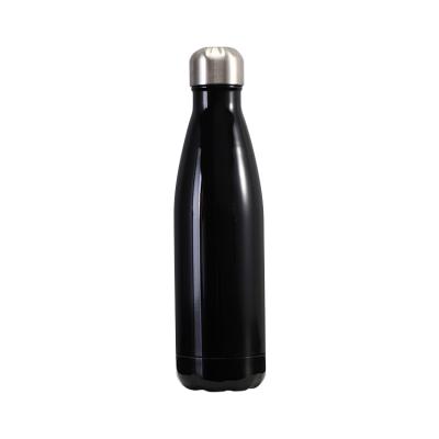 China Wholesale 500ml 17oz Reusable Fitness Sport Gym Water Bottle Stainless Steel Double Wall Durable for sale