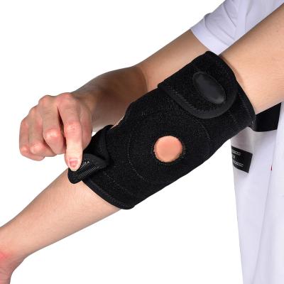 China Elasticity Adjustable Breathable Hot Sale Elbow Immobilizer Stabilizer Support Brace Adult Adjustable Elbow Brace Strap for sale