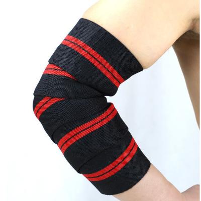 China Sports Adjustable Breathable Warm Protective Support Sweat Pad Elbow Support Gym Fitness Gym Elasticity Elbow Brace for sale