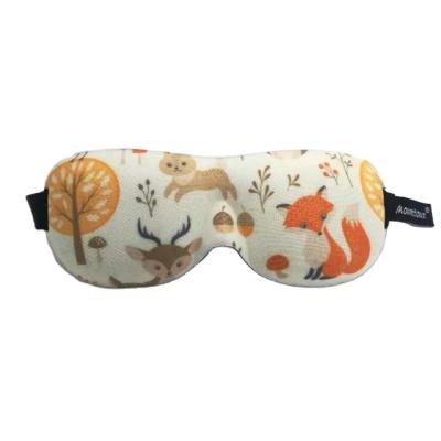 China New Design PU Pressure Length Adjustable Travel Zero Foam Popular Sleep Sleeping Home Used Eye Mask for sale