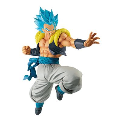 China Cartoon Toy Hot Selling DBZ Gogeta Blue Hair Model Statue Toys Anime PVC Figure for sale