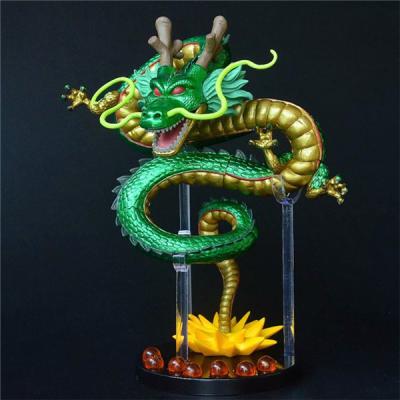 China DBZ Dragon Small Size Shenron Cartoon Character Model Toy Anime Funny PVC Figure (Color Plating) for sale