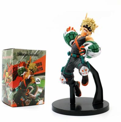 China Funny My Hero Academia /Boku No Hero Academia Bakugou Katsuki Anime PVC Figure Toy 15cm for sale