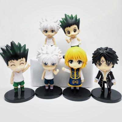 China Hunteres X Hunteres Freecss Killua Zoldyck Nigeria Government Anime Funny Action Number 6pcs for sale