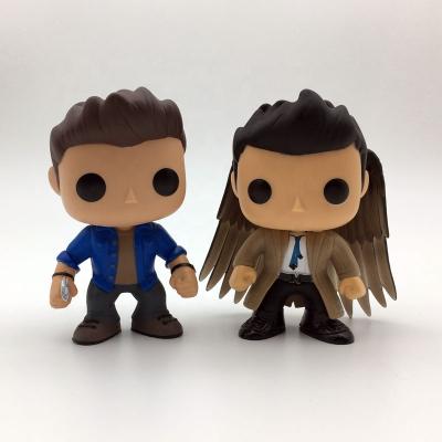 China Cartoon Toy FUNKO POP SPN Supernatural Character Castiel 95 And Dean 94 Action Number Toy 2019 Kids Toys for sale