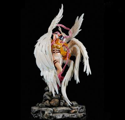 China Cartoon Toy Digital Monster GK Harem Angewomon 1:6 Action Number For Collection for sale