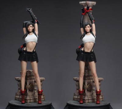 China Cartoon Toy Final Fantasy GK Green Sheet TIFA 1:4 Stock Number For Collection for sale