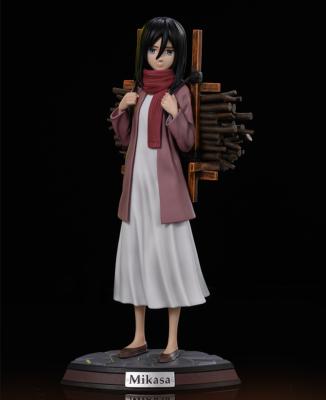 China Cartoon Toy German Anime GK SKY Mikasa Ackerman Action Number For Collection for sale