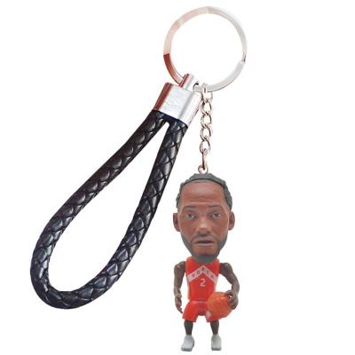 China NBA Star Key Chain Key Ring Promotional Gift PVC Model Toy M-001200A Opp bag Hot Sales High Quality Hang Series 7 days for sale