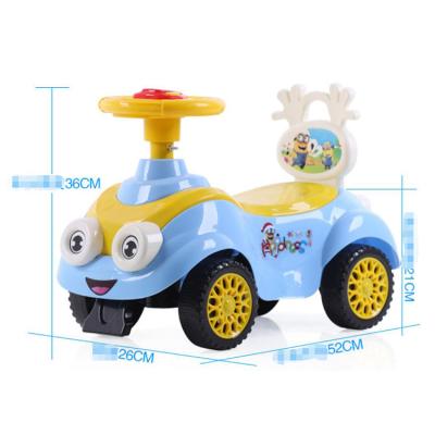 China Hot Manufacturer Spot Environmental Cartoon Baby Design Comfortable Swing Car Baby Swing Music and Light Outdoor Ride on Car Toy for sale