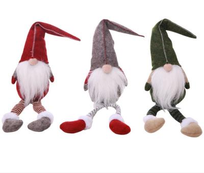 China Nordic Santa Claus Faceless Stuffed Toy Gift Handmade Doll Christmas Decorations Santa Claus for sale