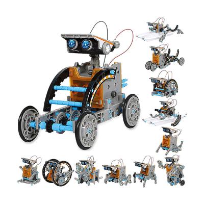 China DIY TOY Promotion Of Stem 12-in-1 Robot Educational Solar Toy Diy Children's Experiment Science Kit for sale