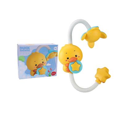 China Bath Toy Children's Electric Shower Water Spray Duck Shower Toy Baby Bath Toy for sale