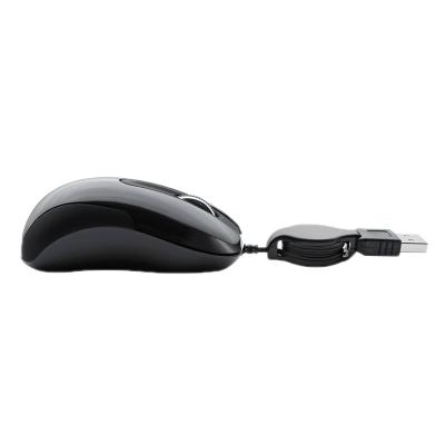 China Hot Selling 3D Item Hm5079 With Retractable Cable 1000 Dpi 3D Wired Optical Mouse For Gamers for sale