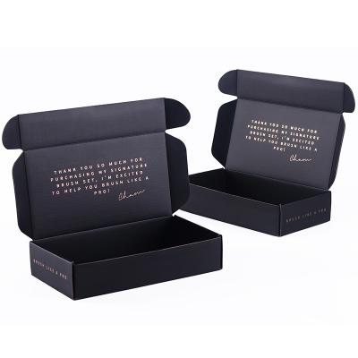 China Recyclable Elegant Gift Wholesale Recycled Corrugated Airplane Black Grocery Shipping Cartons Bakery Boxes For Bread Food Packaging for sale