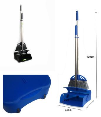 China Home used broom and dustpan set design broom and dustpan set for sale