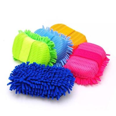 China Sustainable Absorbent Car Wash Sponge Clean Hand Sweep Sponge Pad Cleaning Tool for sale