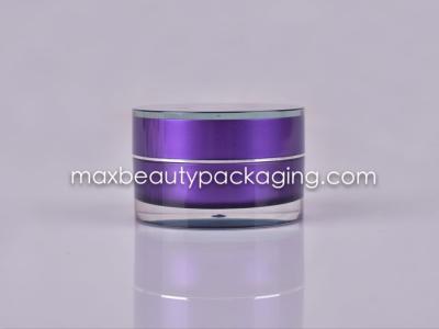 China HOT SALE top quality PMMA cream jar 15g 30g 50g plastic cream jar acrylic plastic cream jar cosmetic packaging for sale