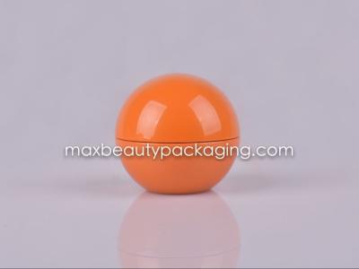 China ball shape pp cream jar 80g different size available plastic cosmetic packaging cream jar plastic bottle for sale