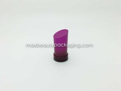 China N2037 nail polish cap nail polish packaging UV coating pink gradient color finish plastic double cap for sale