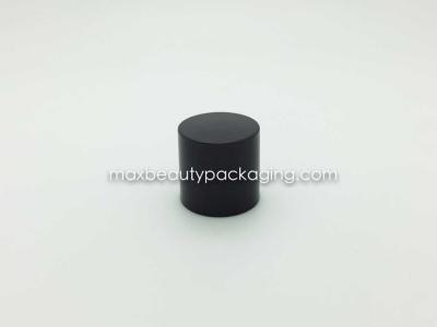 China N1006 nail polish cap nail polish packaging plastic cap shiny black round cap double cap uv coating color available for sale