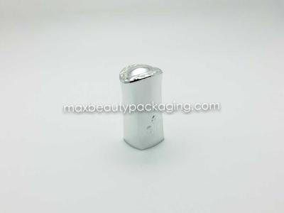 China N2006 uv shiny metallic silver nail polish cap with heart shape on top nail polish packaging plastic cap for sale