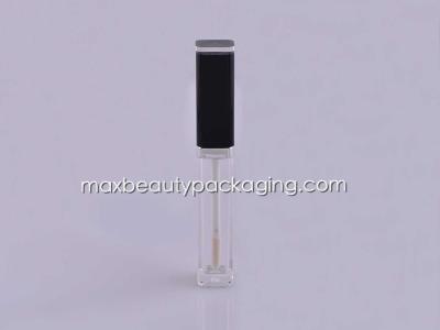 China cosmetic packaging plastic lip gloss tube liquid lipstick tube PETG PCTA PMMA tube for sale