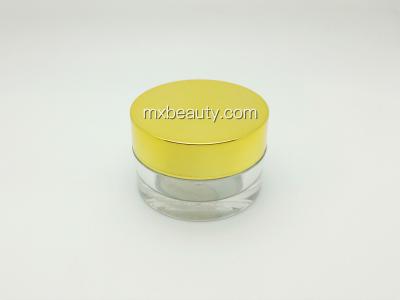 China first class pmma straight cream jar for different size 30g acrylic cream jar plastic jar and bottle cosmetic packaging for sale