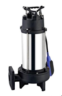 China WQ submersible grinding sewage pump, drainage pump, dirty water pump,with flange outlet for sale